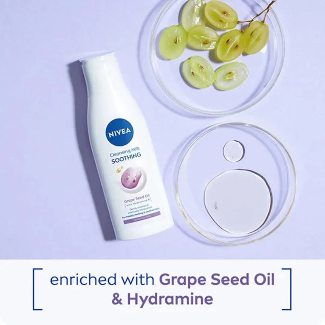 NIVEA Reinigingsmelk Sensitive 200ml - 6 Stuks