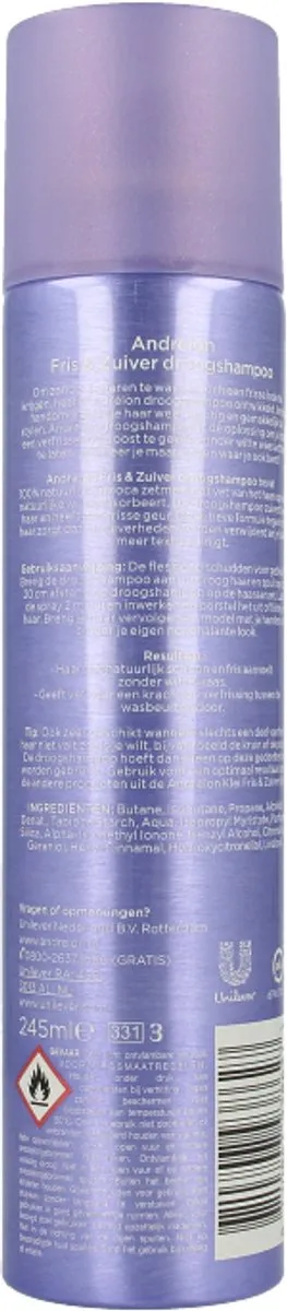 Andrélon Droogshampoo Fris & Zuiver 245ml
