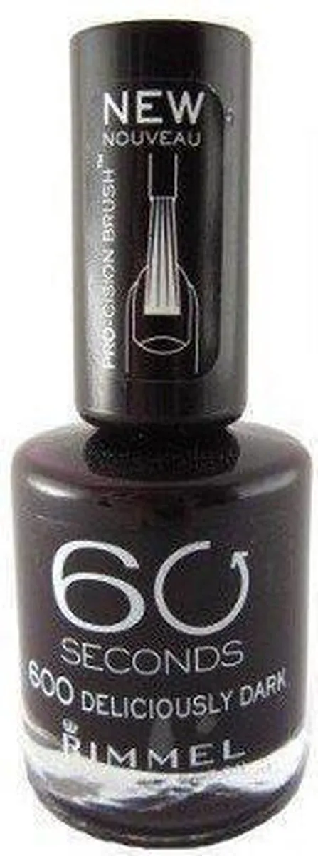 Rimmel London 60 Seconds Finish Nagellak 12ml - Paars