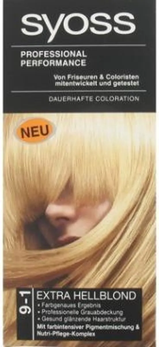 SYOSS Haarverf 9-1 Extra Blond