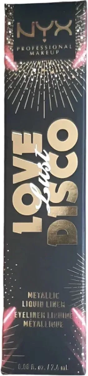 NYX Professional Makeup LLD Metallic Liquid Liner -ROLLIN' DEEP- 2.4ml