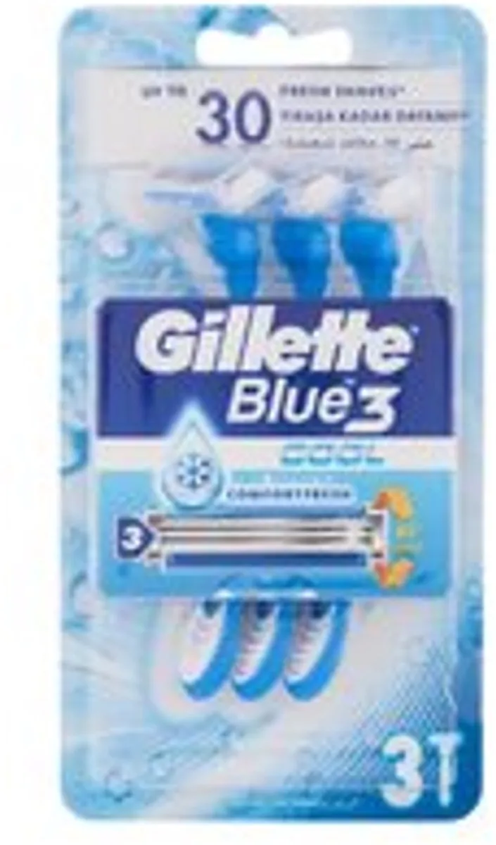 Gillette Blue 3 Cool Wegwerpscheermesjes - 6 Stuks