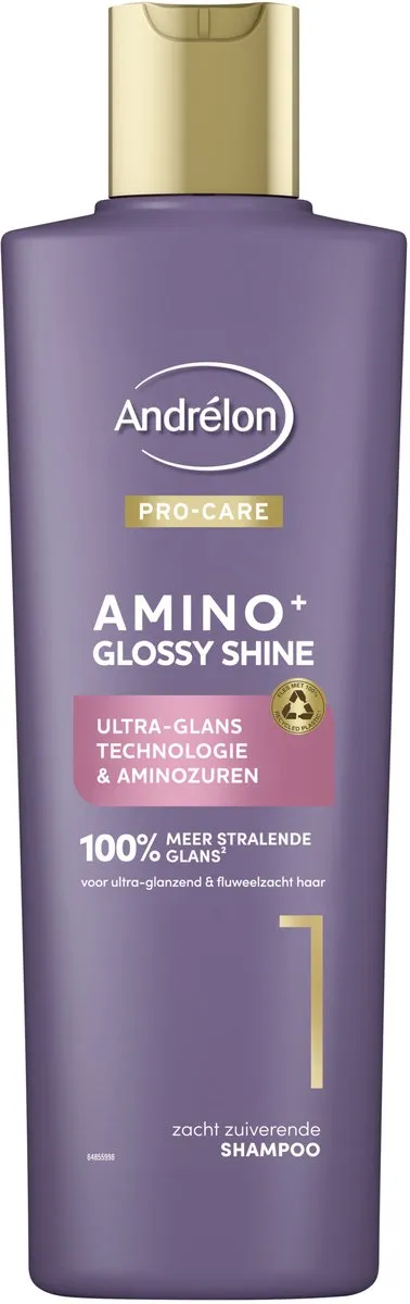 Andrélon Pro-Care Shampoo Amino+ Glossy Shine 250ml