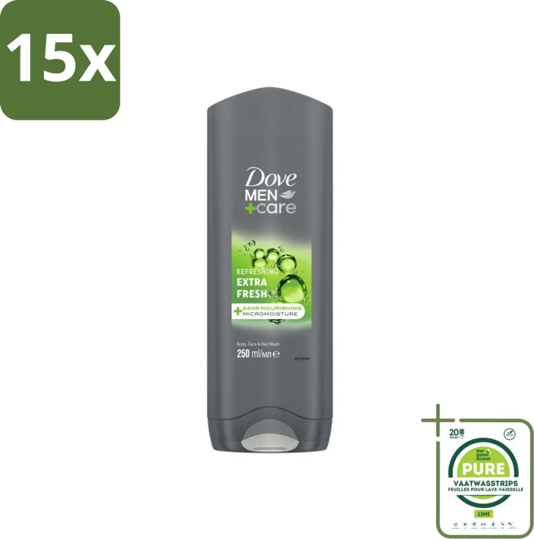 Dove Men+Care Douchegel Extra Fresh 250ml