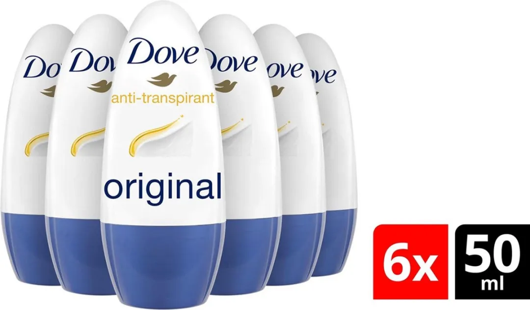 Dove Original Deo Roller - 300ml (6x50ml)