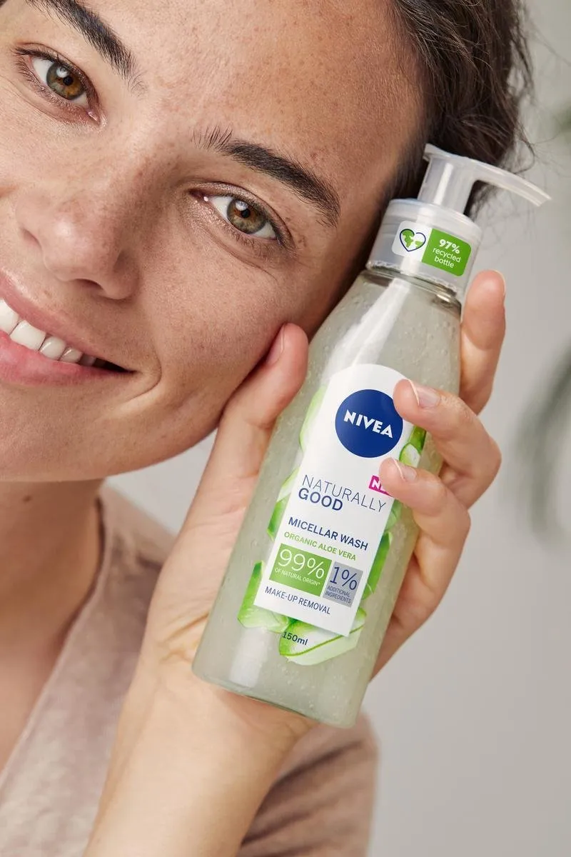 NIVEA Naturally Good Micellair Washgel 140ml