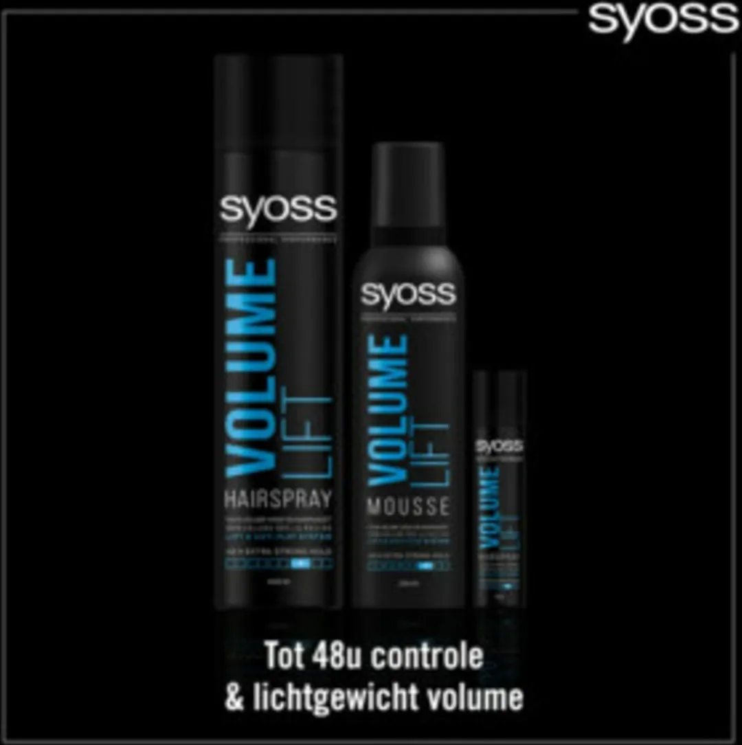 SYOSS Volume Ligt Haarspray 400ml - 6 Stuks