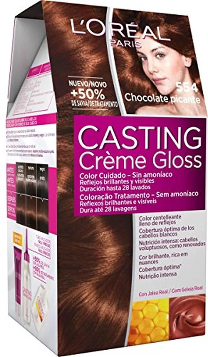 L'Oréal Paris Casting Crème Gloss 554 Haarkleur - 180ml