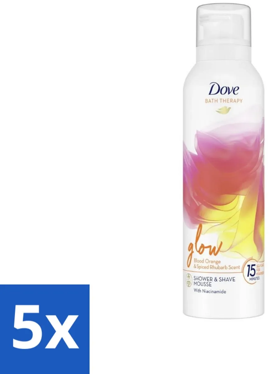 Dove Bath Therapy Glow Douche- & Scheerschuim 1250ml