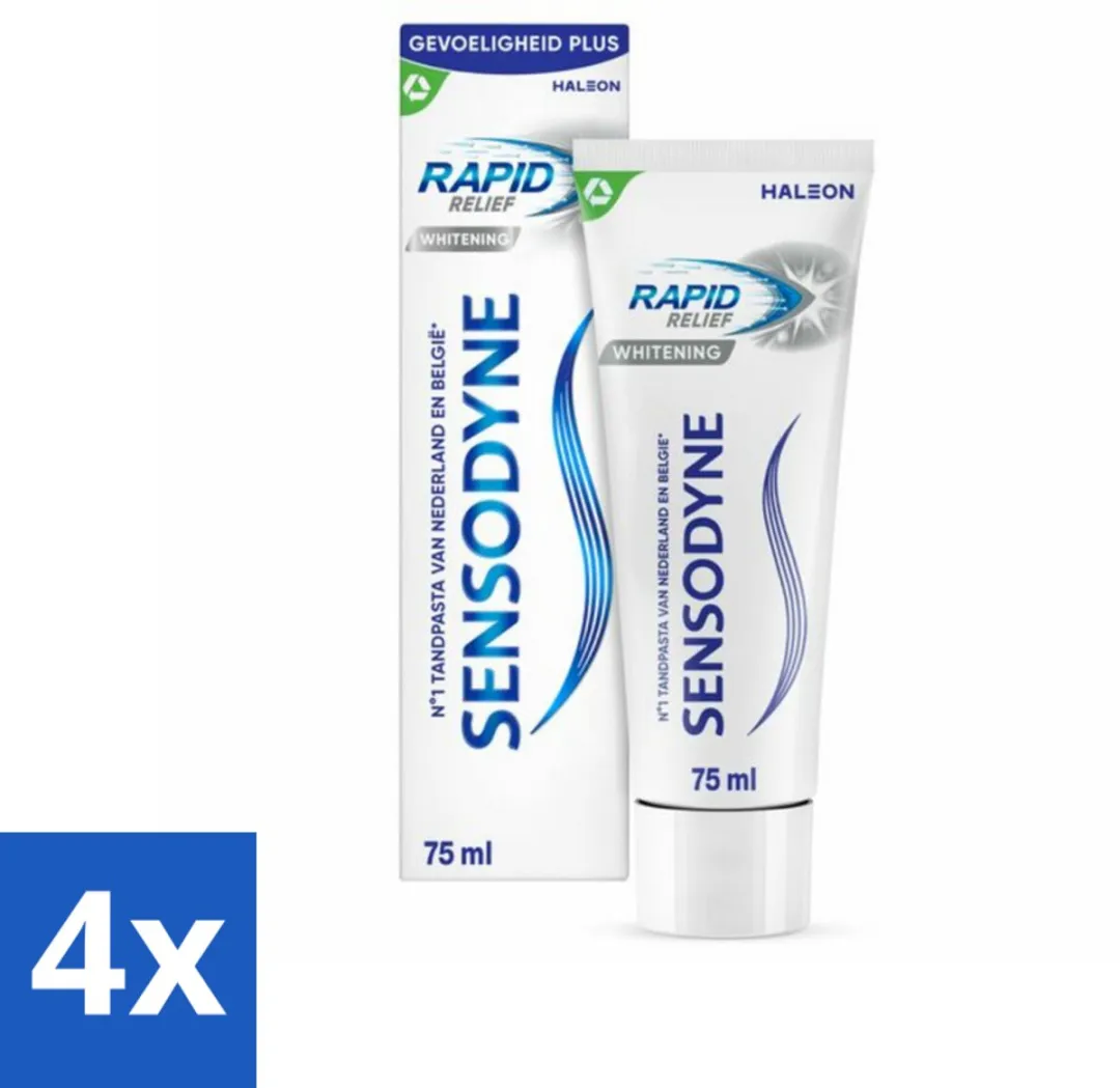 Sensodyne Rapid Relief Whitening Tandpasta 75ml