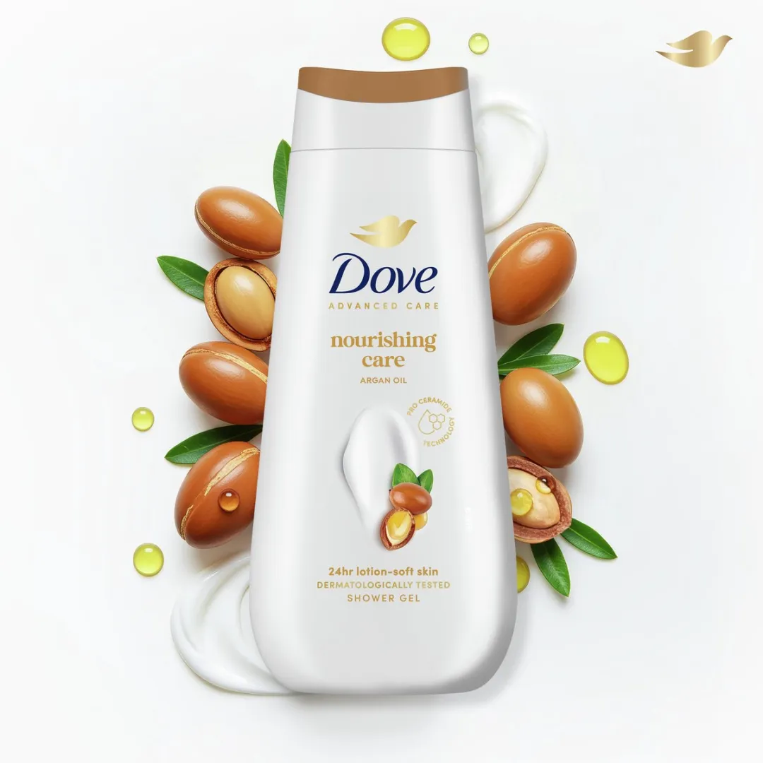 Dove Advanced Care Douchegel - 6x225ml