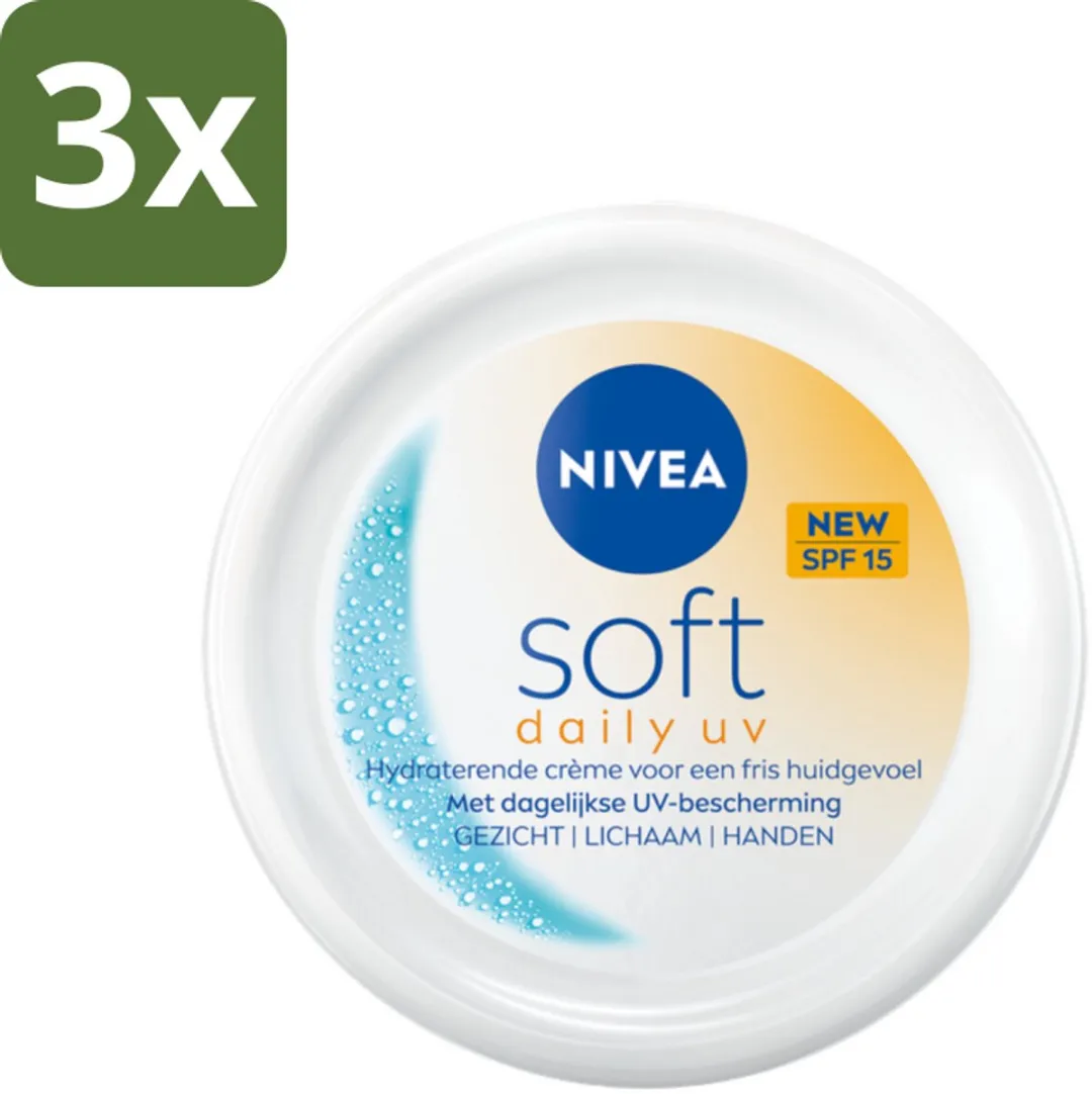 NIVEA Soft Daily UV Bodycrème SPF 15
