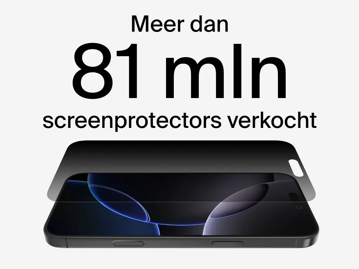 Belkin InvisiGlass Privacy Screenprotector iPhone 16 Pro Max