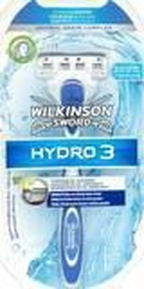 Wilkinson Sword Hydro 3 Razor Up 1 - 3 Scheerbladen - Wit/Blauw