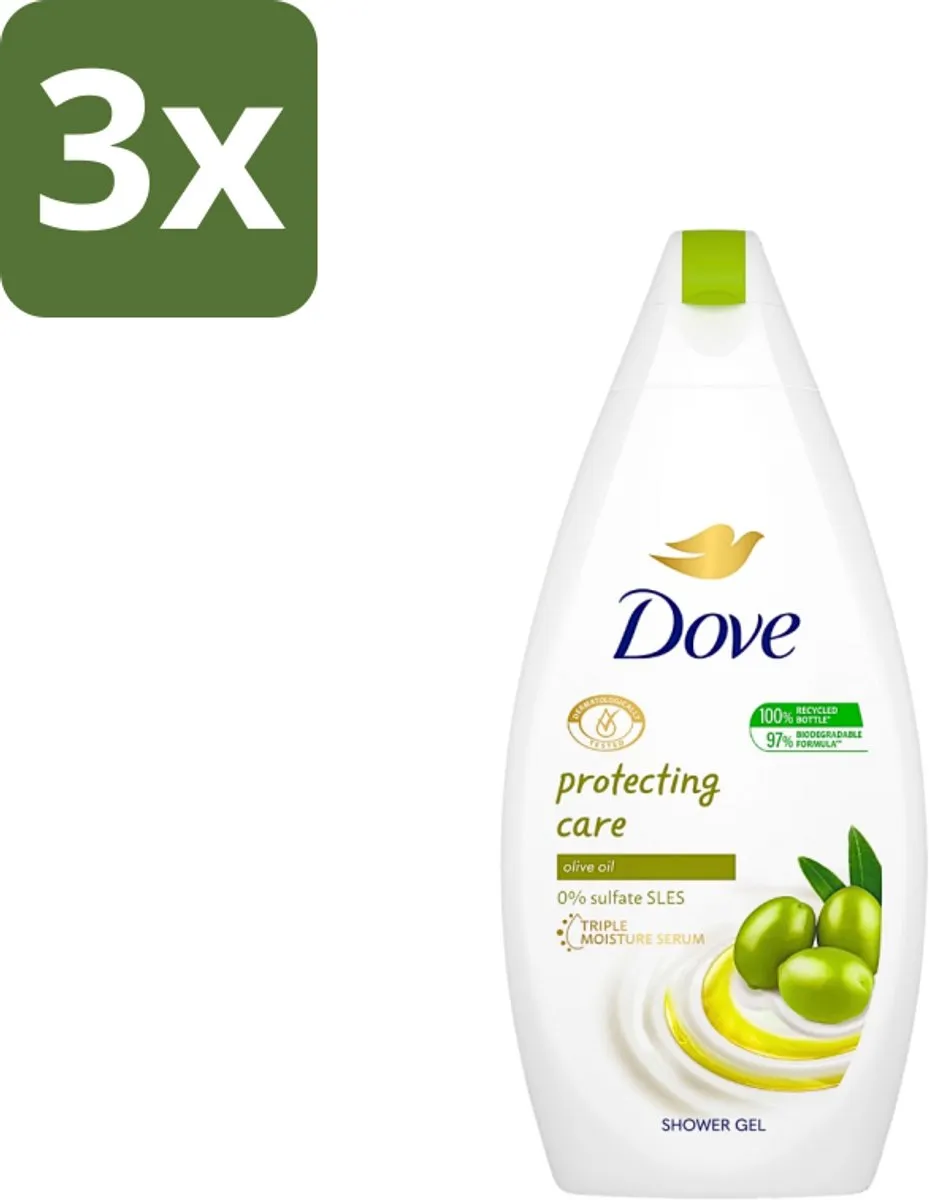 Dove Protecting Care Douchegel Olijfolie 450ml