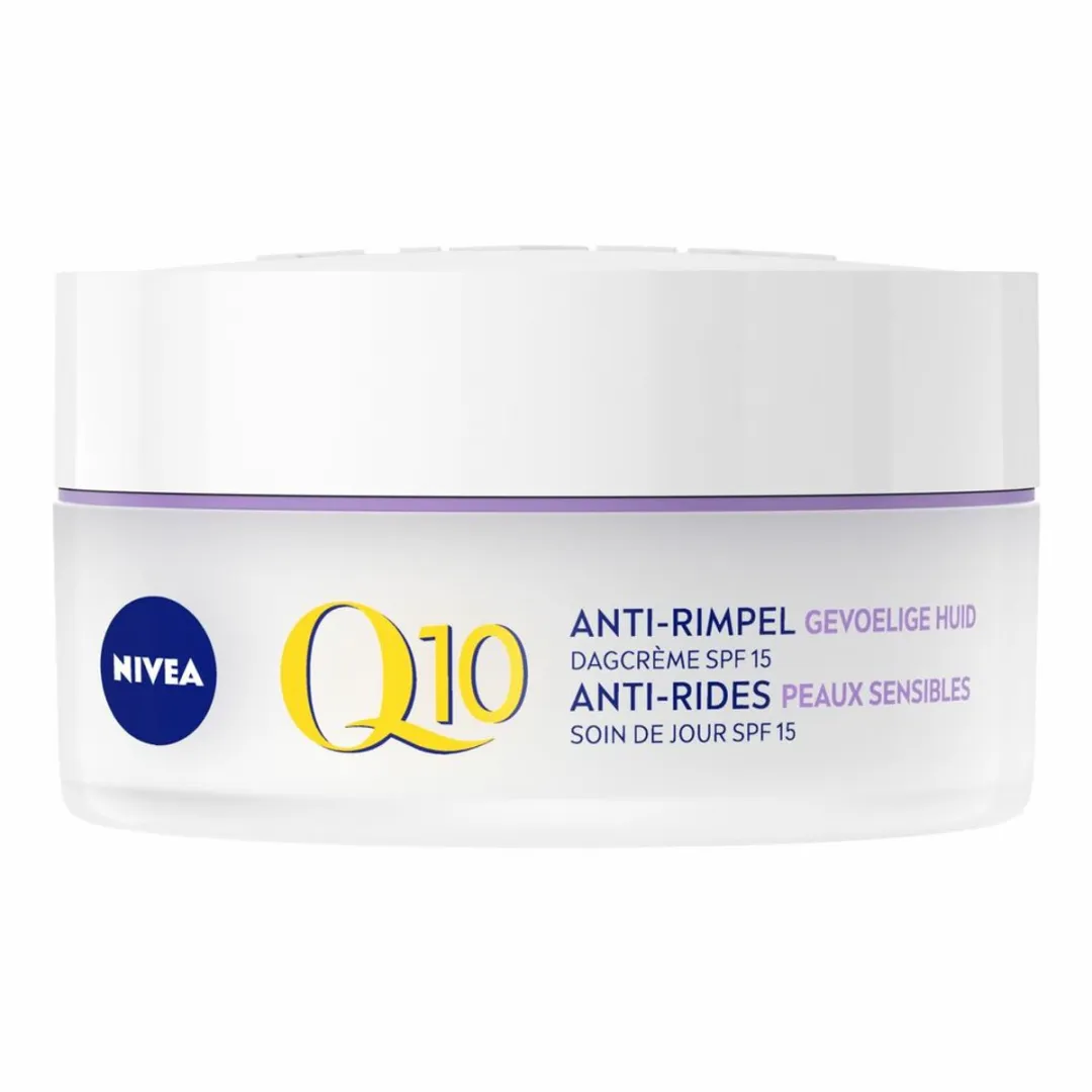 NIVEA Q10 Power Sensitive Dagcrème SPF 15 - 200ml (4x50ml)