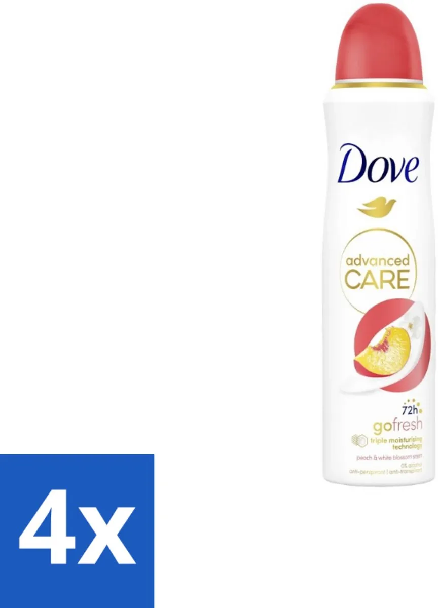 Dove Deodorant Spray Perzik 150ml
