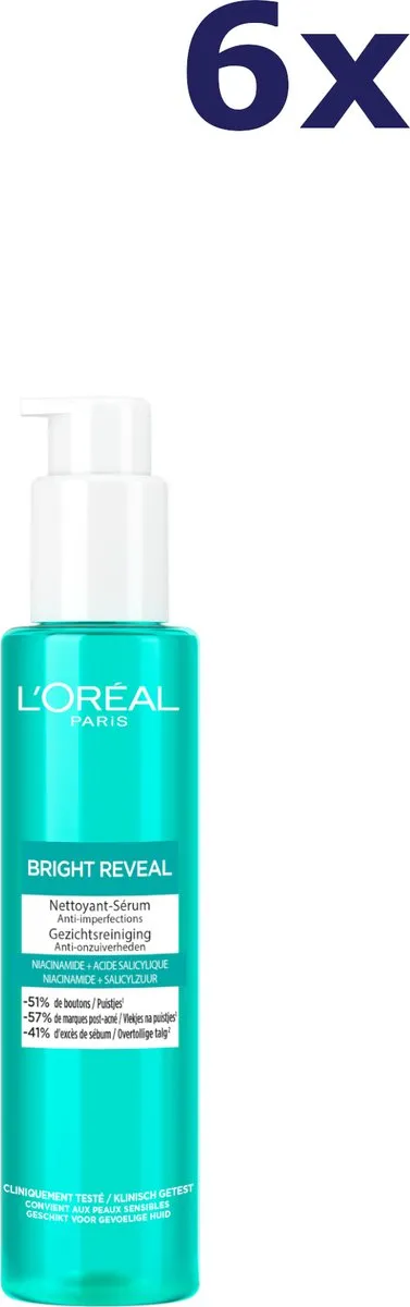 L'Oréal Paris Bright Reveal Gezichtsreiniger 150ml