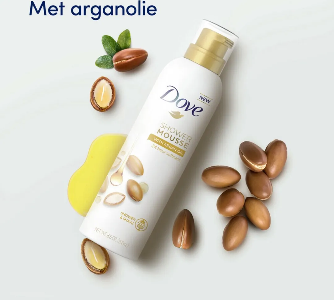 Dove Argan Oil Douchegel - 200ml - 12 Stuks