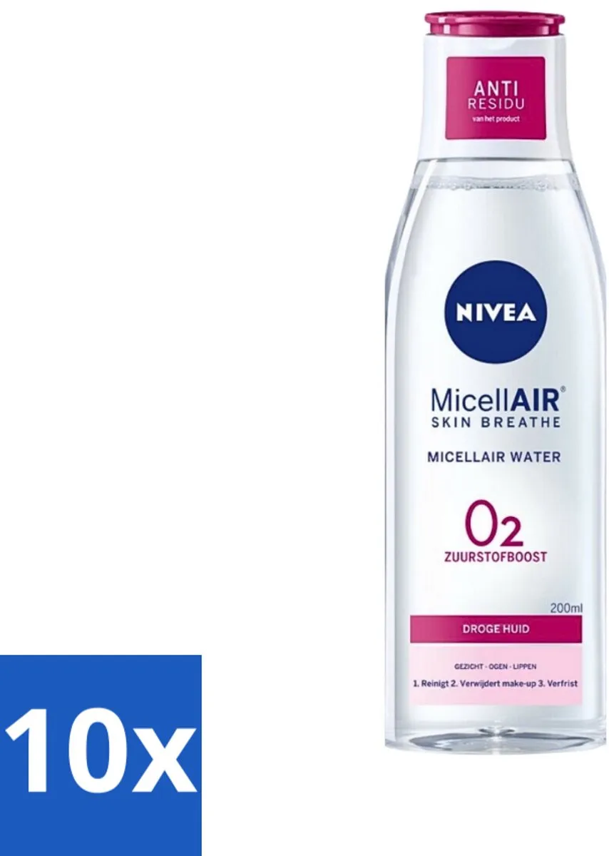NIVEA O2 Zuurstofboost Micellair Water 200ml