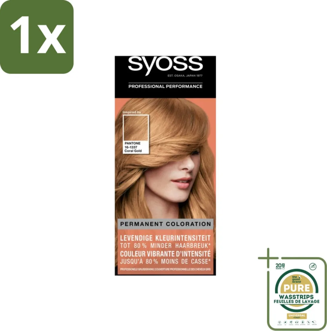 SYOSS Haarverf Colors Pantone 9-67 Coral Gold 120ml