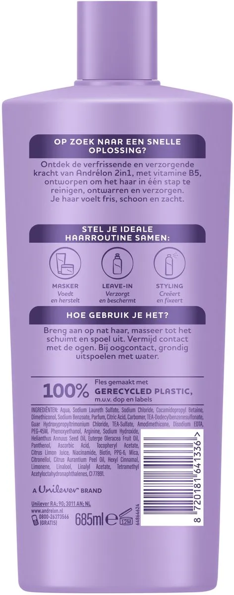 Andrélon Shampoo 2in1 685ml