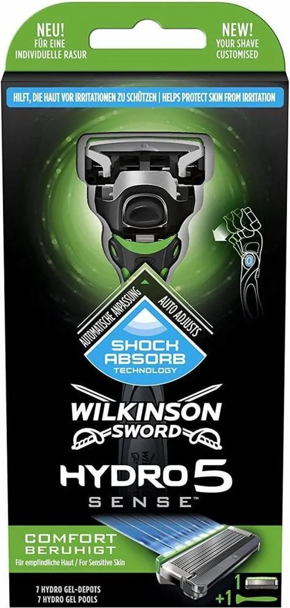 Wilkinson Sword Hydro 5 Sense Comfort Scheermes - 5 Bladen - 2 Stuks