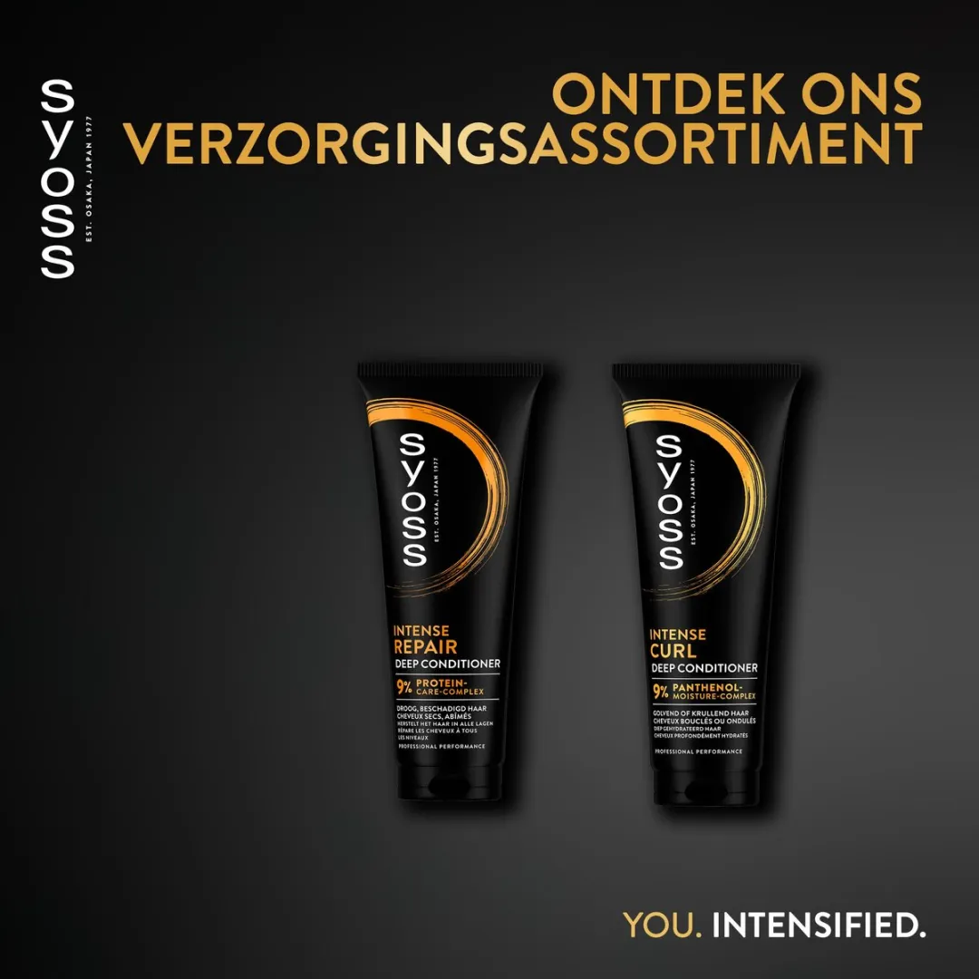 SYOSS Curls Conditioner 6x250ml - Krullend haar
