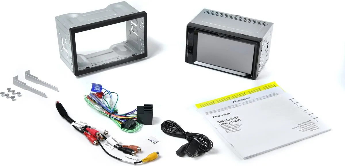 Pioneer DMH-A240BT Autoradio - 6,2 Inch - 2 Din - Zwart