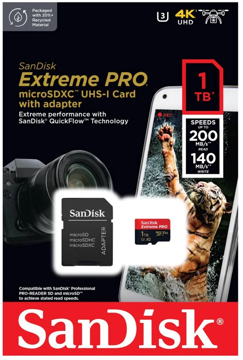 SANDISK Extreme PRO - MicroSDXC - 1TB