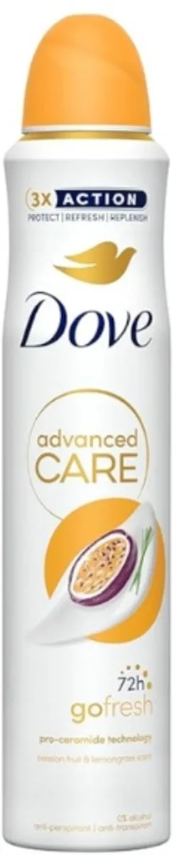 Dove Deodorant Spray Passion Fruit - 1750ml (7x250ml)