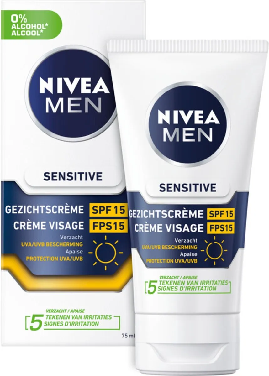 NIVEA Men Sensitive Moisturizer SPF 15