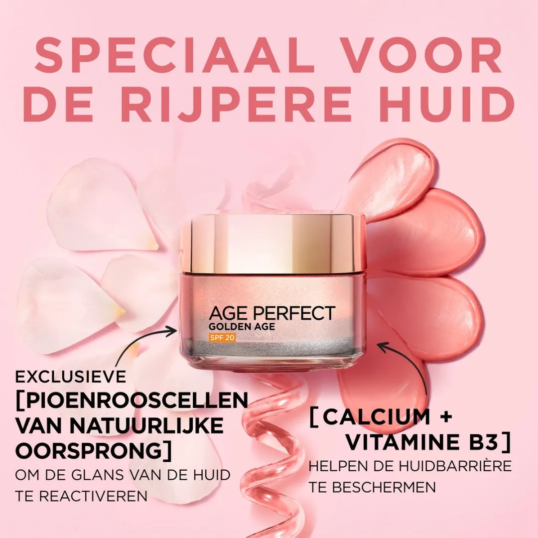 L'Oréal Paris Age Perfect Versterkende Dagcrème SPF 20 - 50ml
