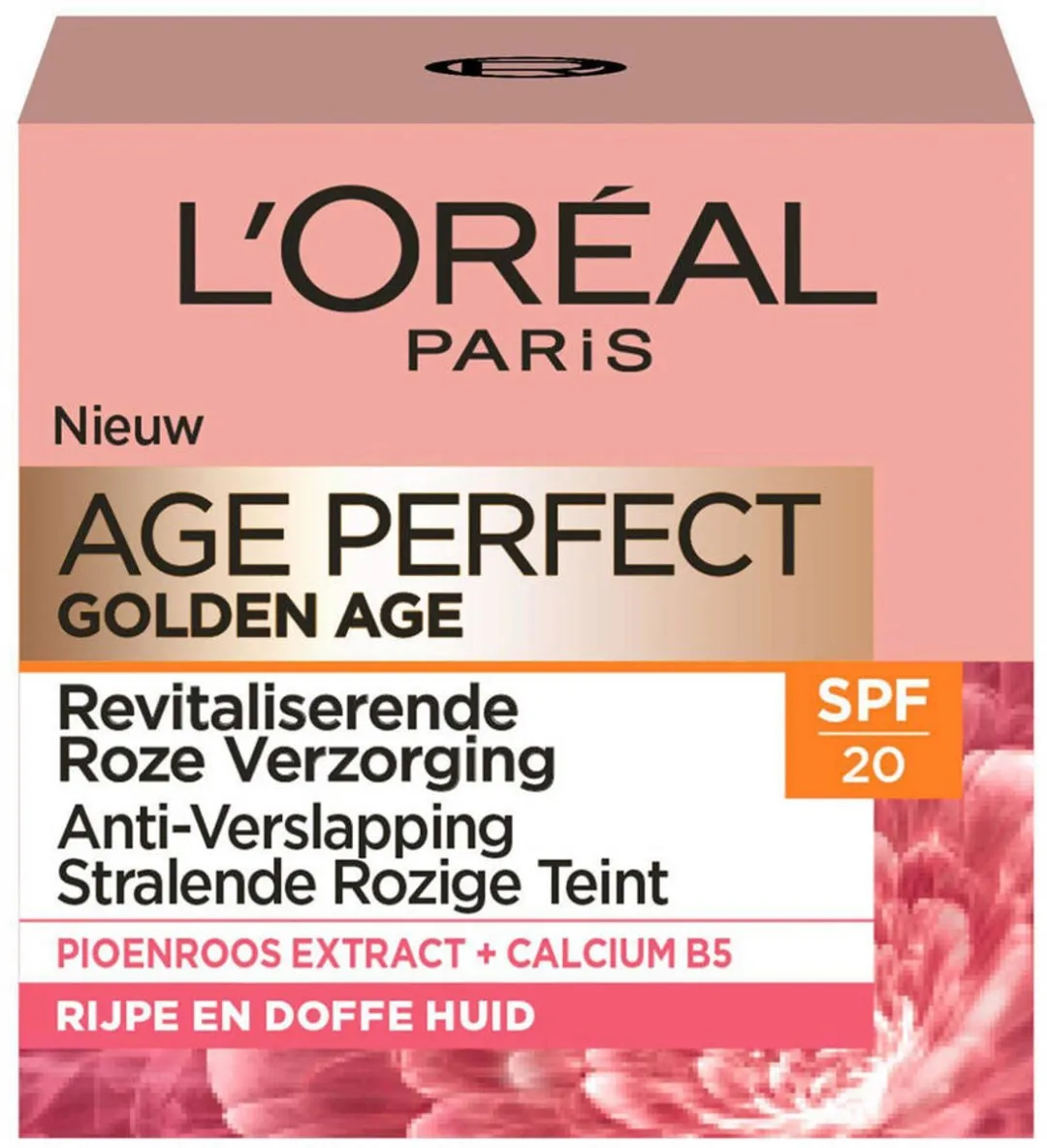 L'Oréal Paris Age Perfect Versterkende Dagcrème SPF 20 - 50ml