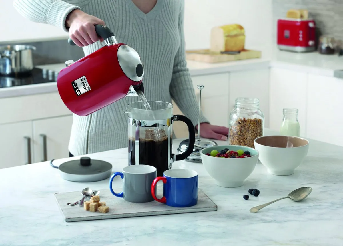 Kenwood kMix ZJX650RD Waterkoker - 2200W - 1L - Rood