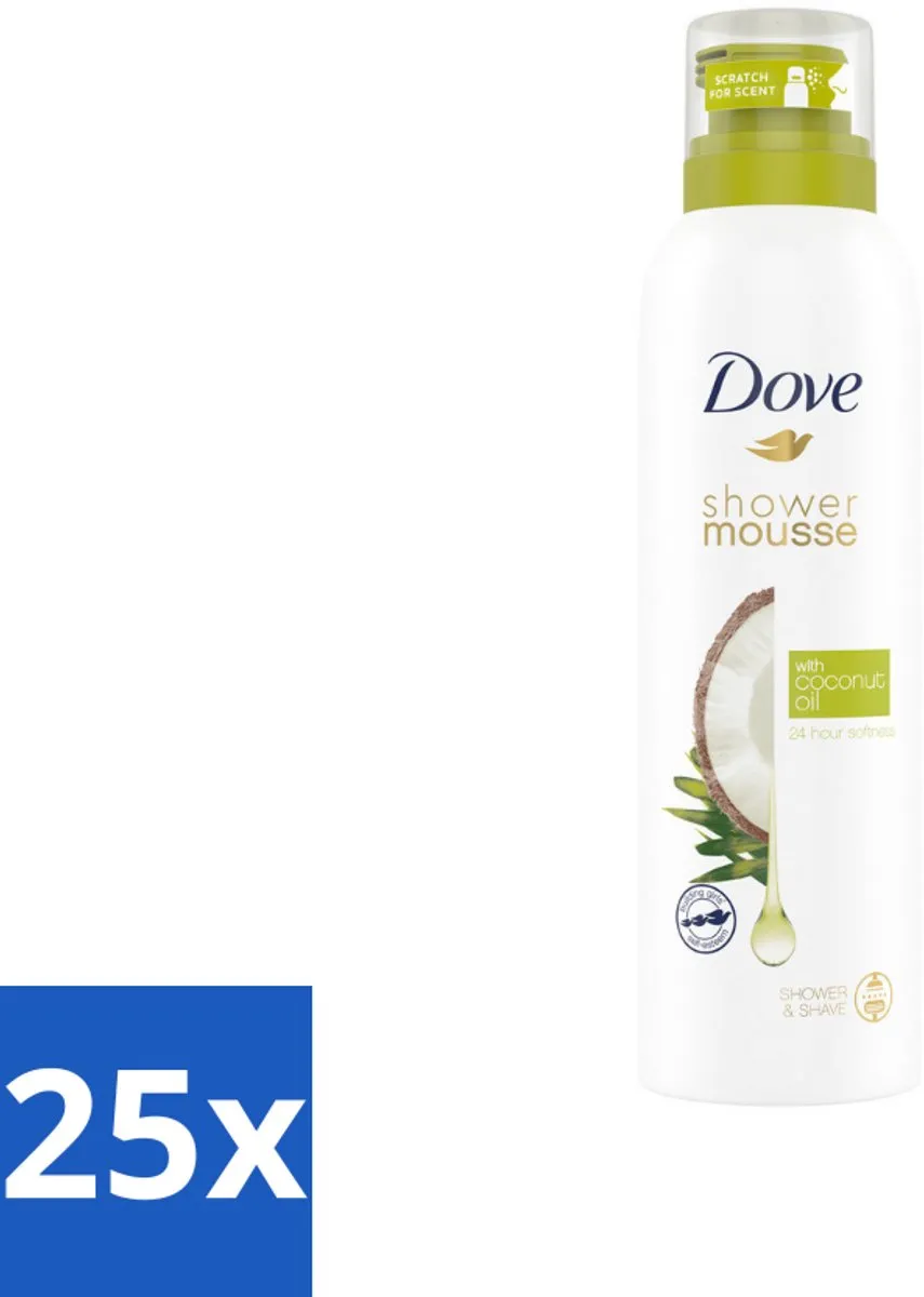 Dove Shower Foam Kokosolie 200ml