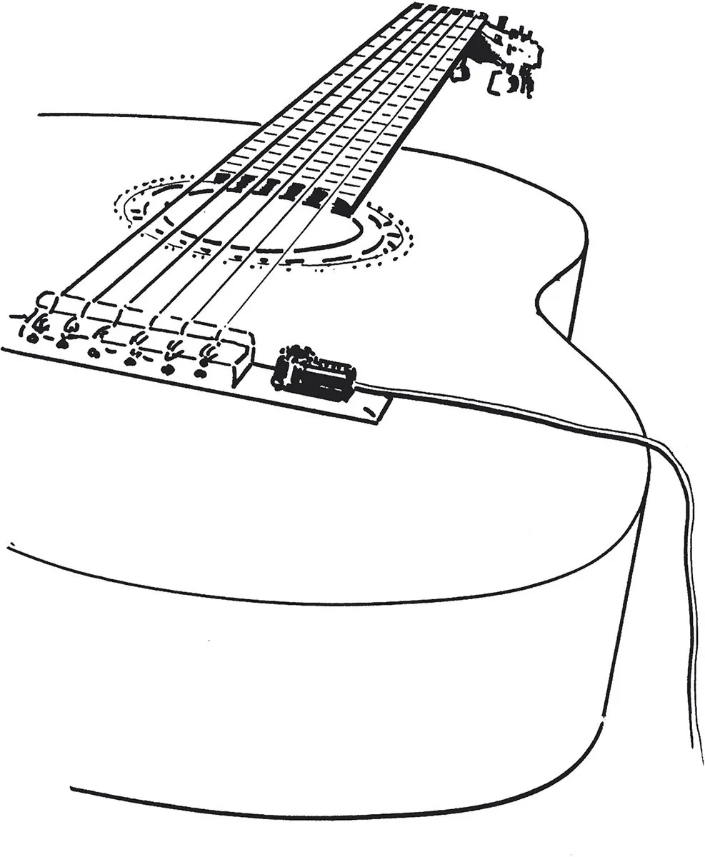 AKG C411 PP Accessoire voor Akoestische Gitaar