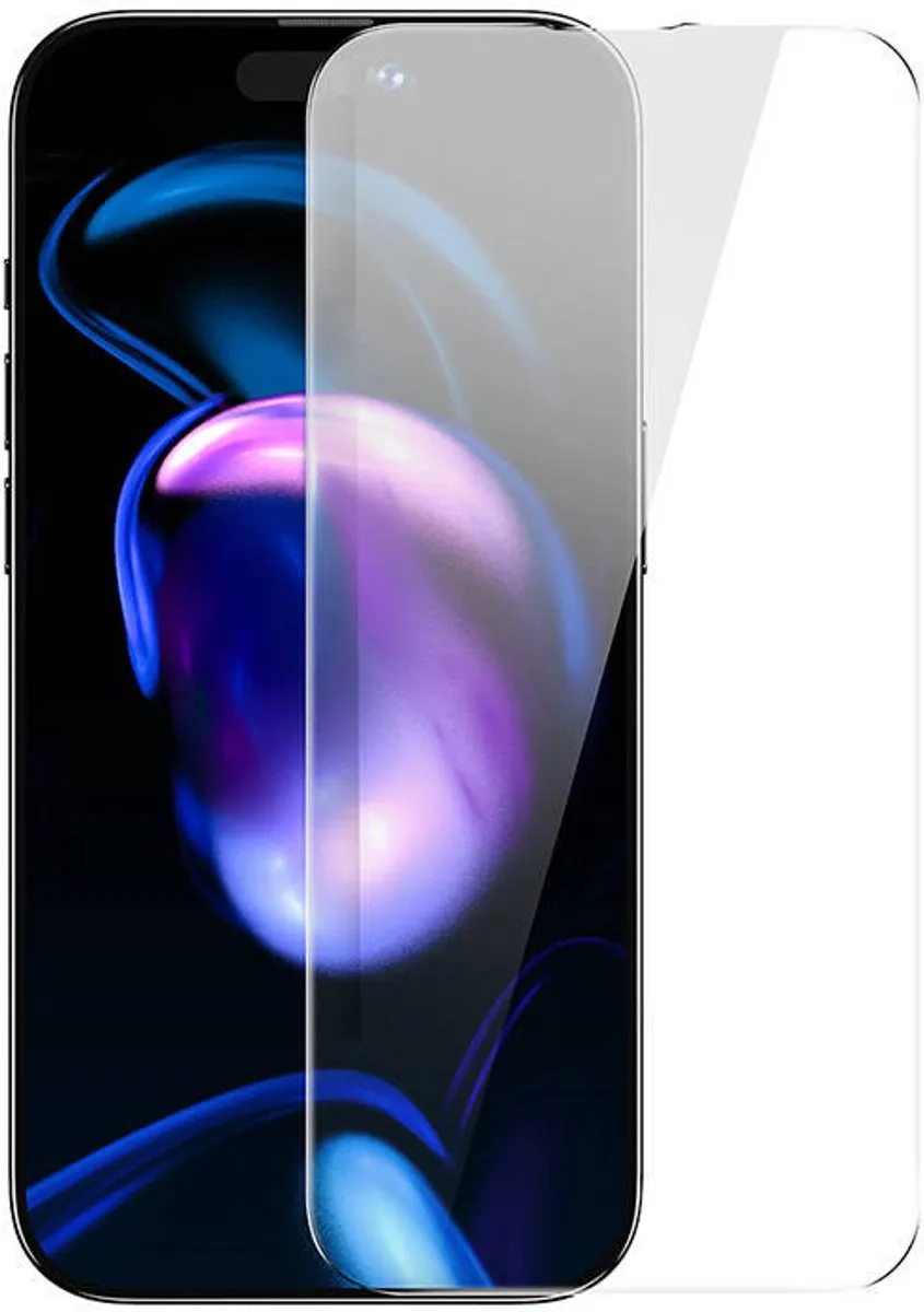Baseus Crystal Gehard Glas 0,3mm - iPhone 14 Pro Max - 2 Stuks - afbeelding 5 van 6