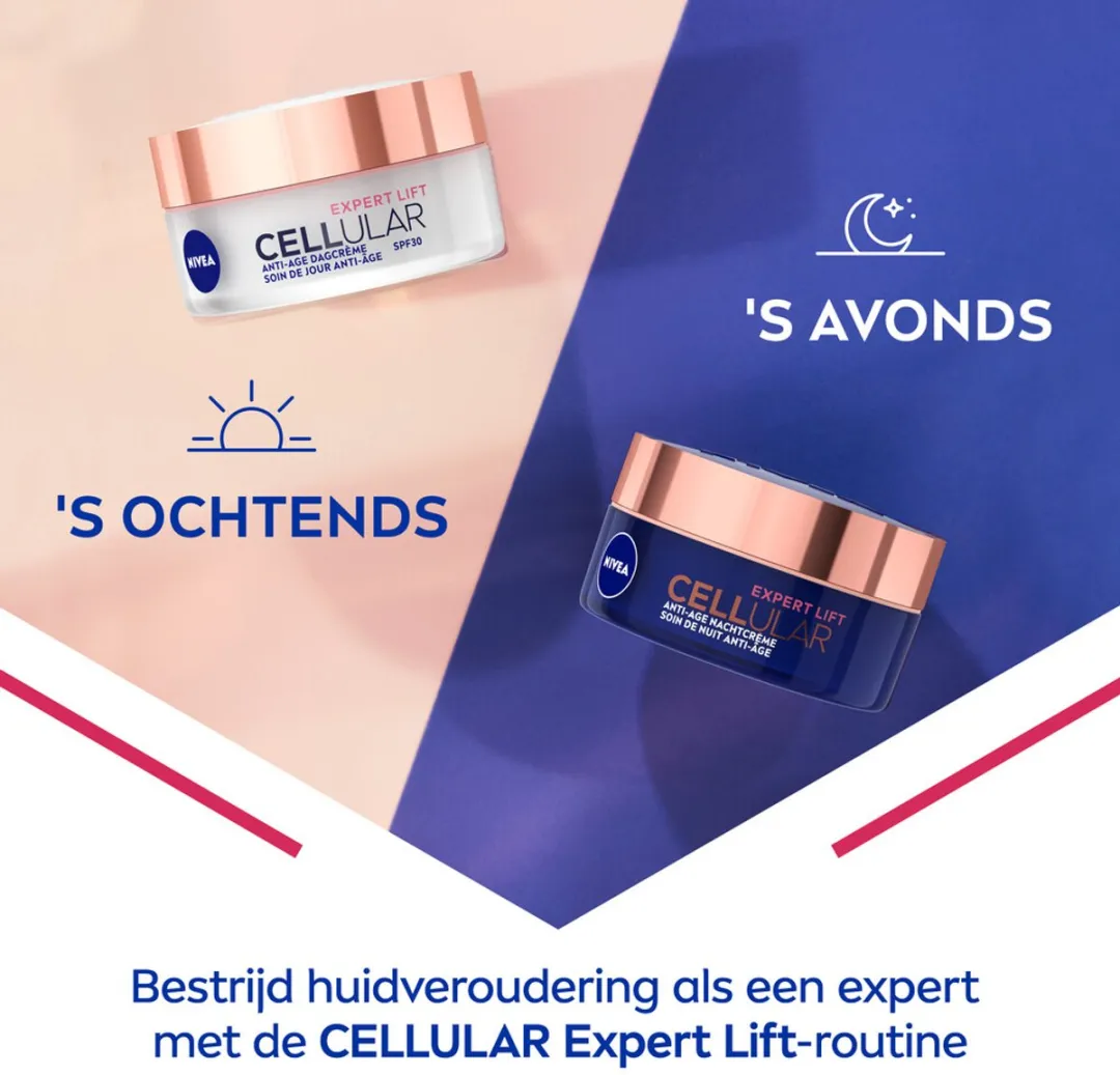 NIVEA Cellular Expert Nachtcrème 50ml - 10 Stuks