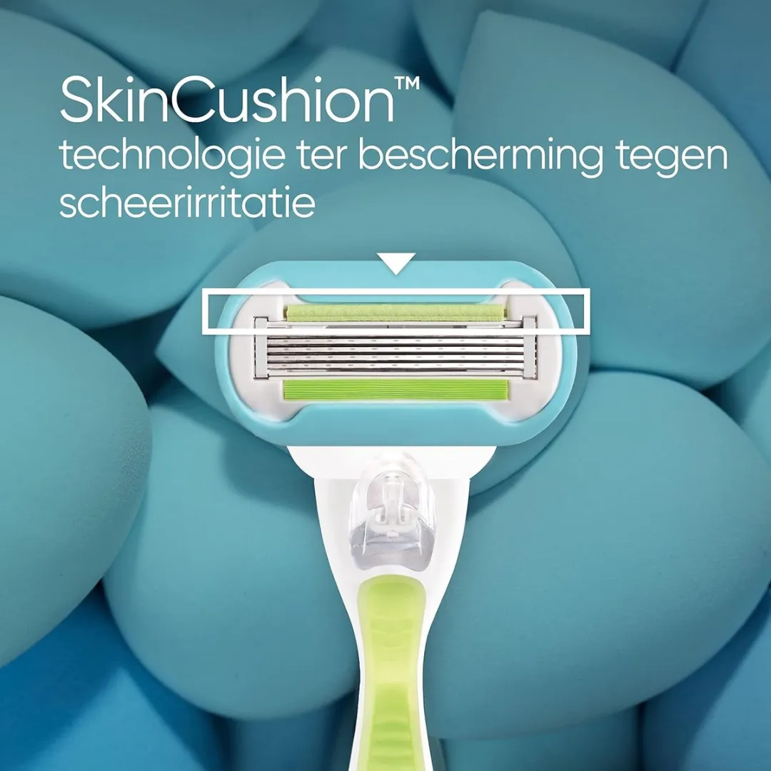 Gillette Venus Extra Smooth Scheermes - Groen - 5 Bladen
