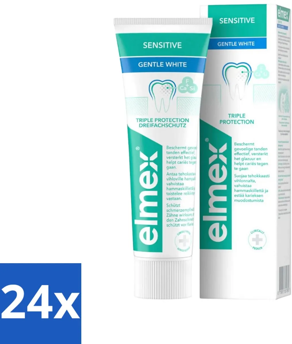 Elmex Sensitive Gentle White Tandpasta 75ml