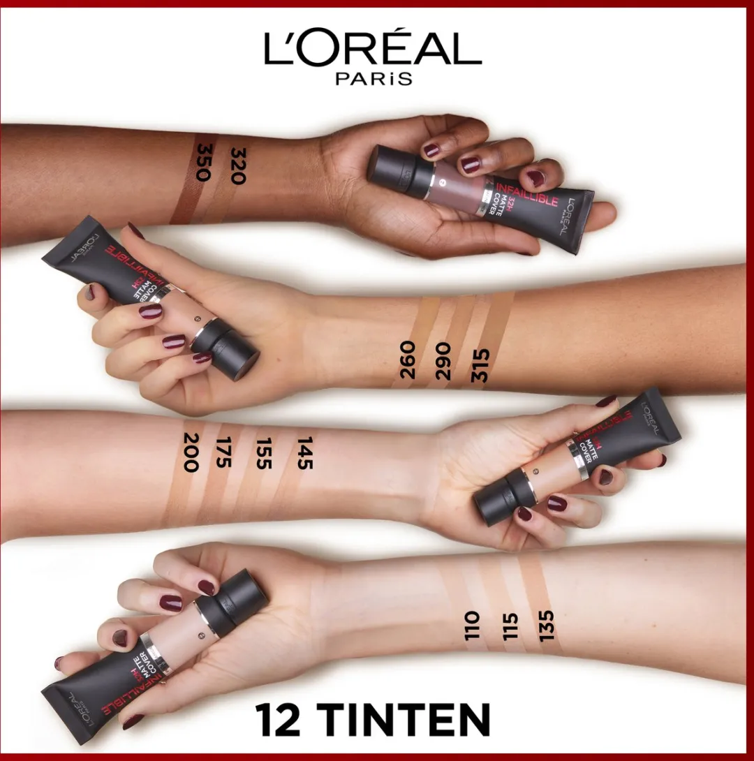 L'Oréal Paris Infaillible 32H Matte Cover Foundation 115 - 30ml