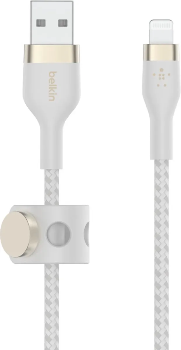 Belkin Boost Charge USB-A naar iPhone Lightning 2m - Wit