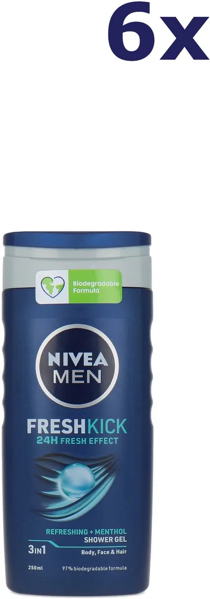 NIVEA Men Douchegel Fresh Kick 250ml