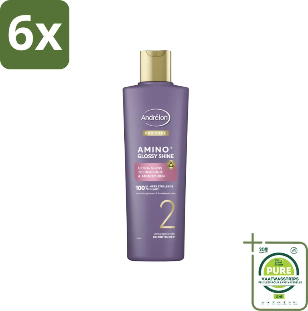Andrélon Pro Care Amino+ Glossy Shine Conditioner 250ml