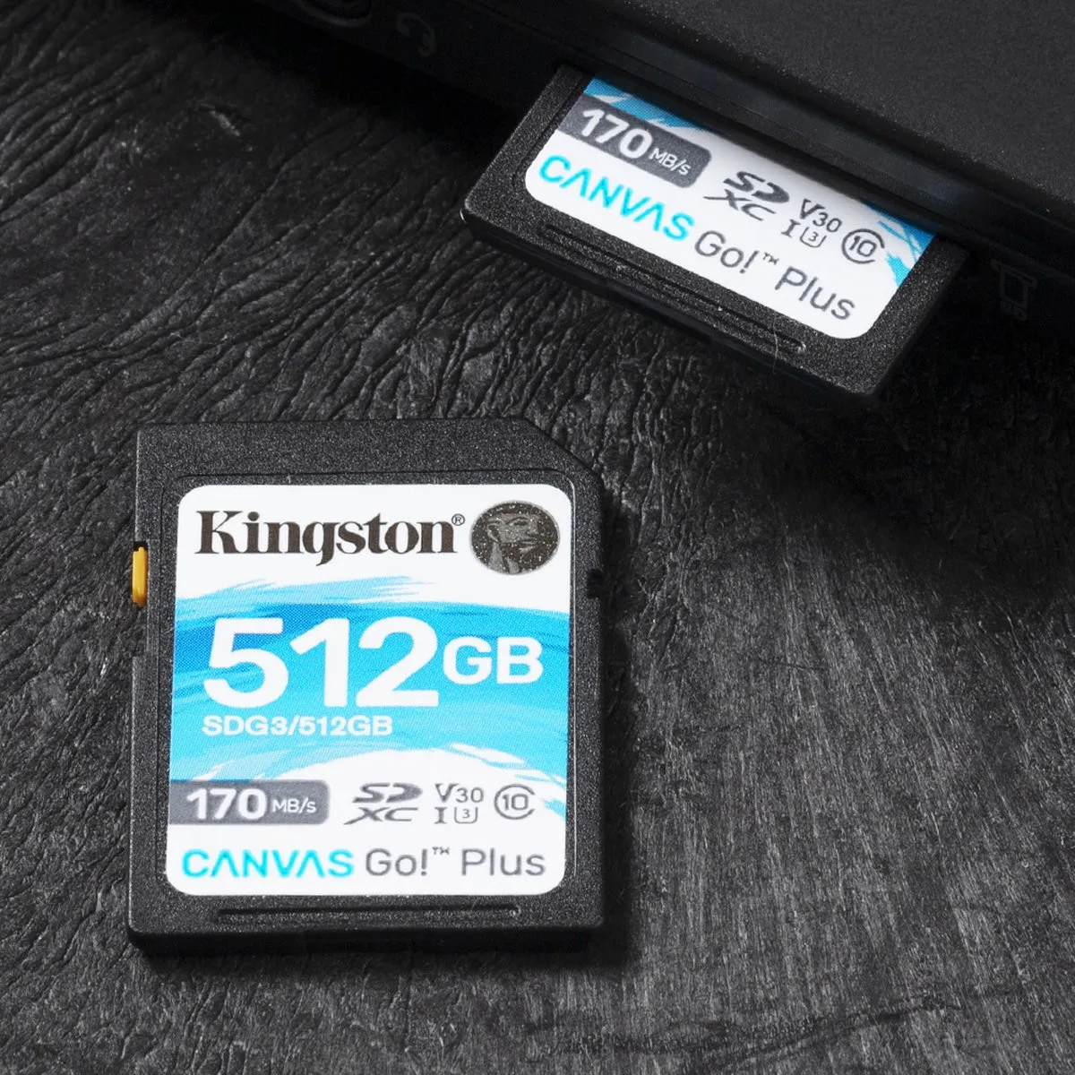 Kingston Canvas Go Plus SDG3 512GB Geheugenkaart - afbeelding 2 van 6