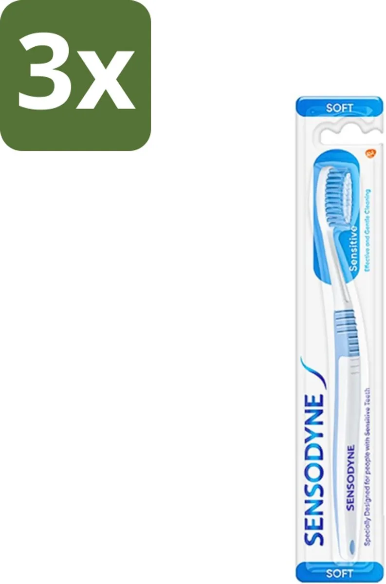 Sensodyne Tandenborstel Soft - 3 Stuks