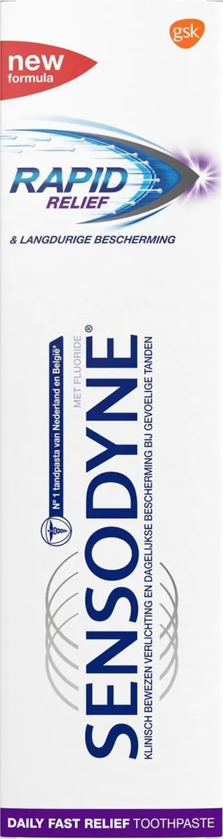 Sensodyne Rapid Relief Tandpasta 75ml