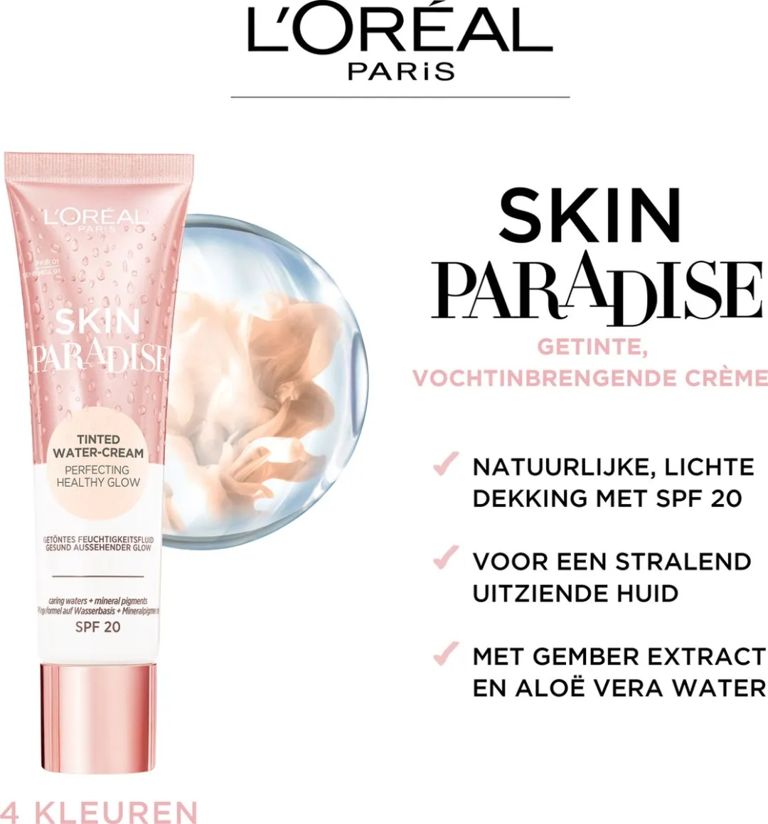 L'Oréal Paris WULT Skin Paradise BB Cream 02 Medium - 30ml