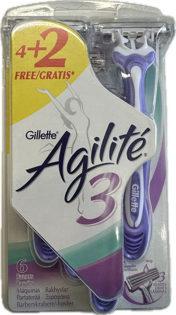 Gillette Agilite 3 Women Wegwerpmesjes